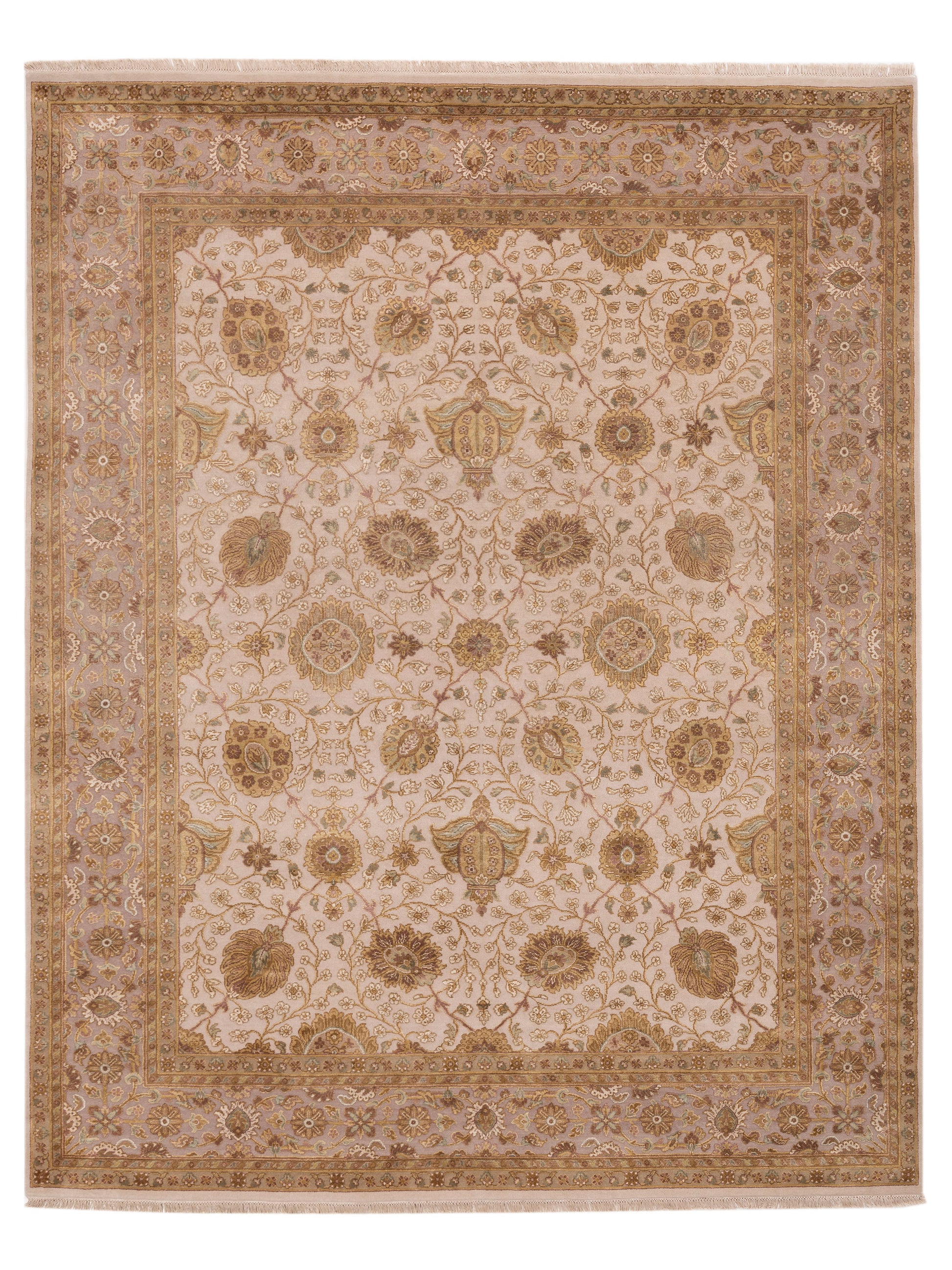 Rajpur Imperial Silk  Ivory Beige Traditional