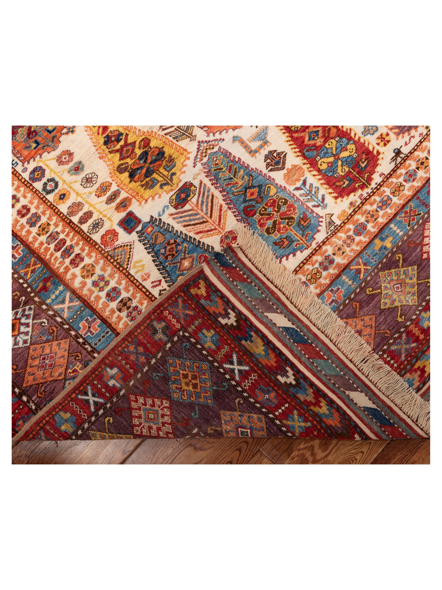 Sabira Multi Multi 7.3x9.9 Hand Knotted Rug