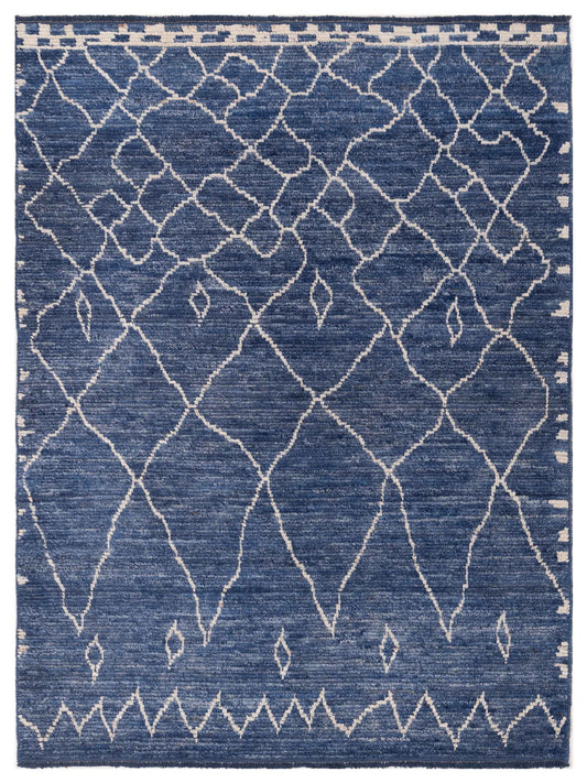 Pasha Berber  Blue Blue Contemporary
