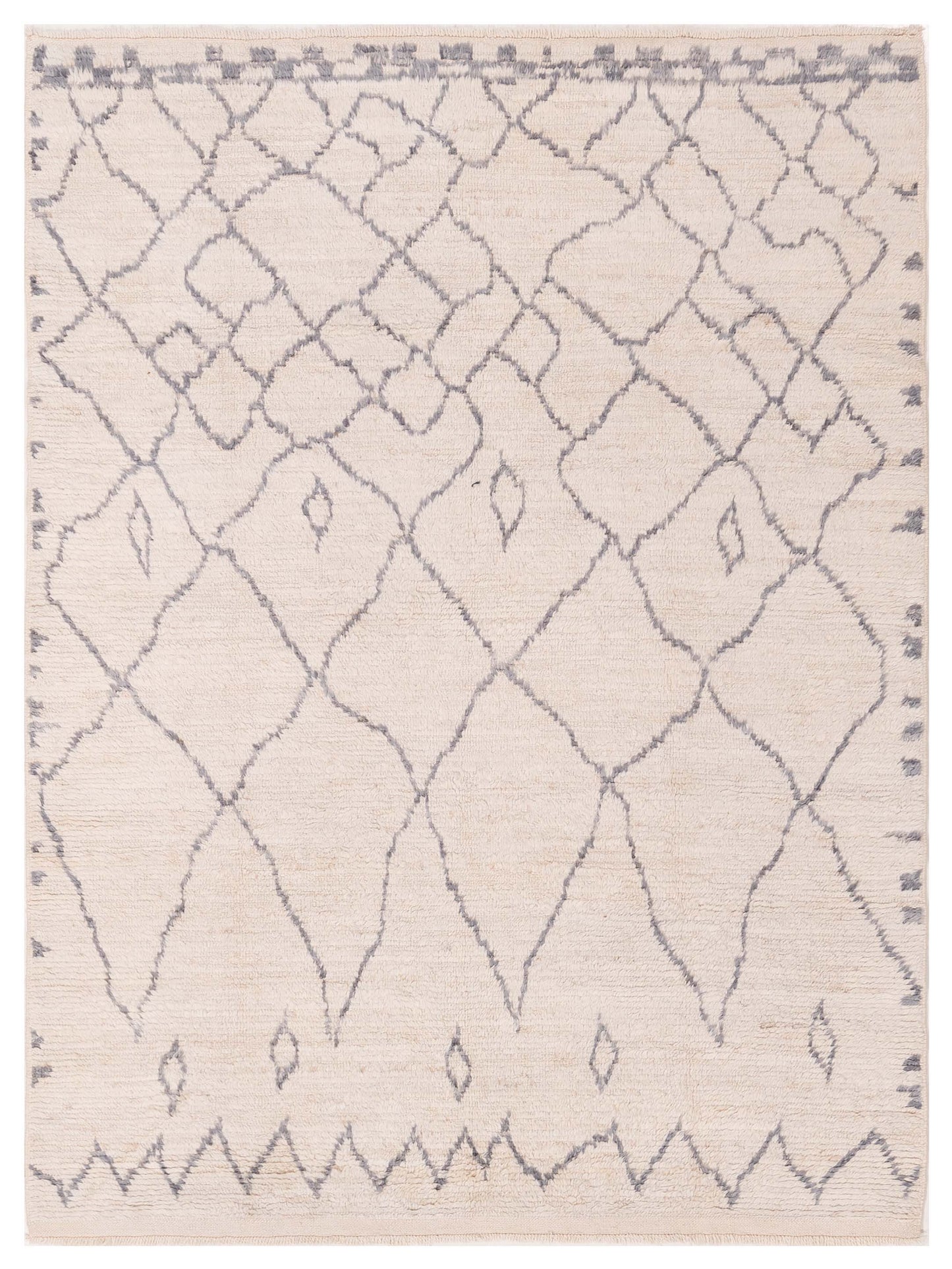 Pasha Berber  Ivory Gray Contemporary