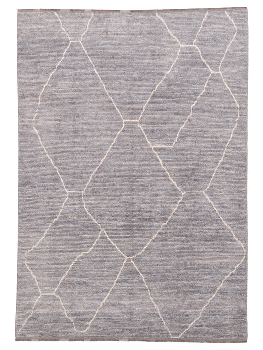 Pasha Berber  Gray Ivory Contemporary