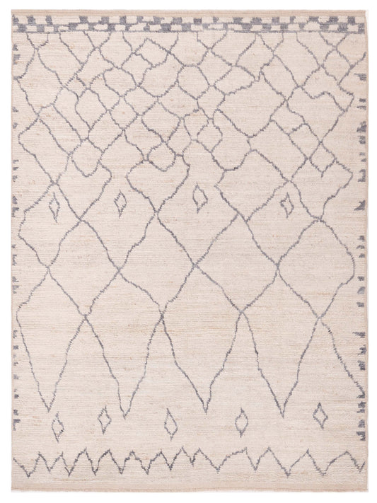 Pasha Berber  Ivory Gray Contemporary