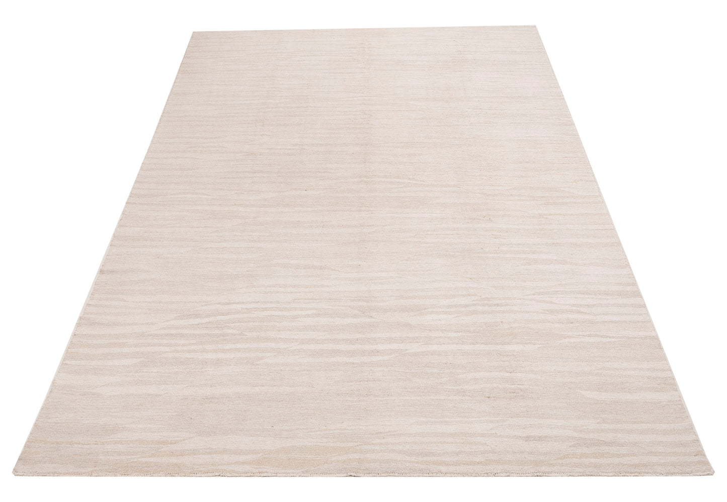 Flaxen Ivory Ivory 9.5x13.4 Hand Woven Rug