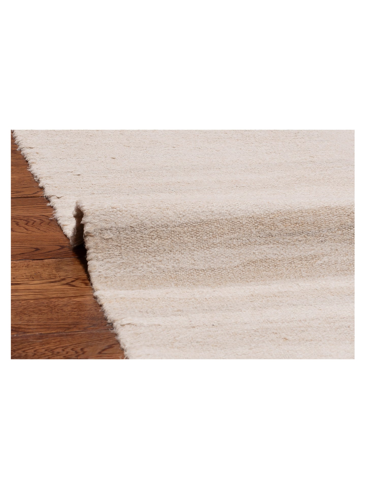 Flaxen Ivory Ivory 9.5x13.4 Hand Woven Rug