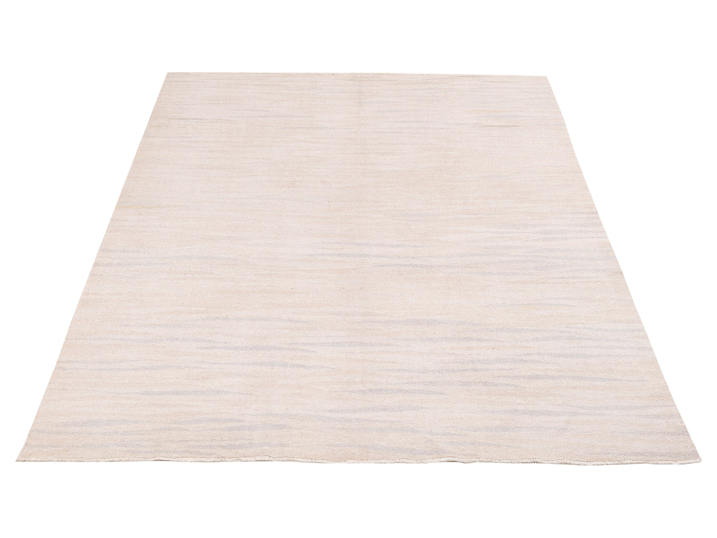 Flaxen Ivory Ivory 8x9.8 Hand Woven Rug