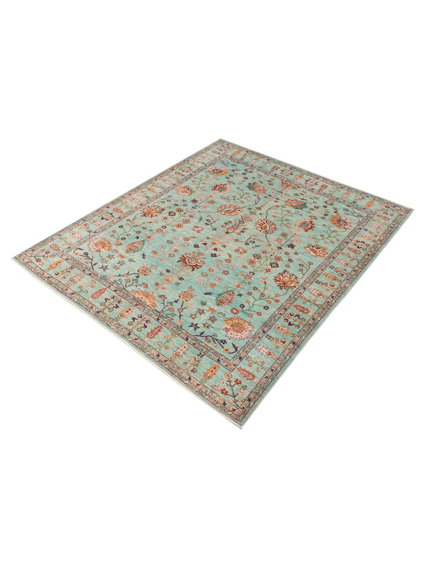 Sabira Navy Navy 8x10.2 Hand Knotted Rug