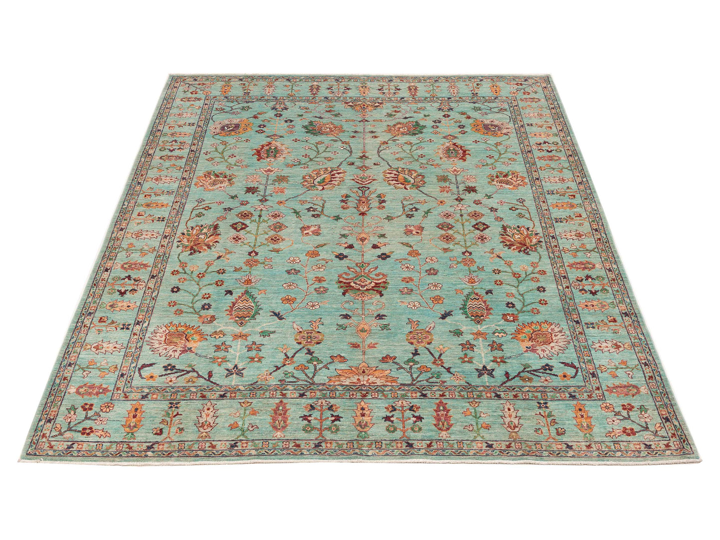 Sabira Navy Navy 8x10.2 Hand Knotted Rug