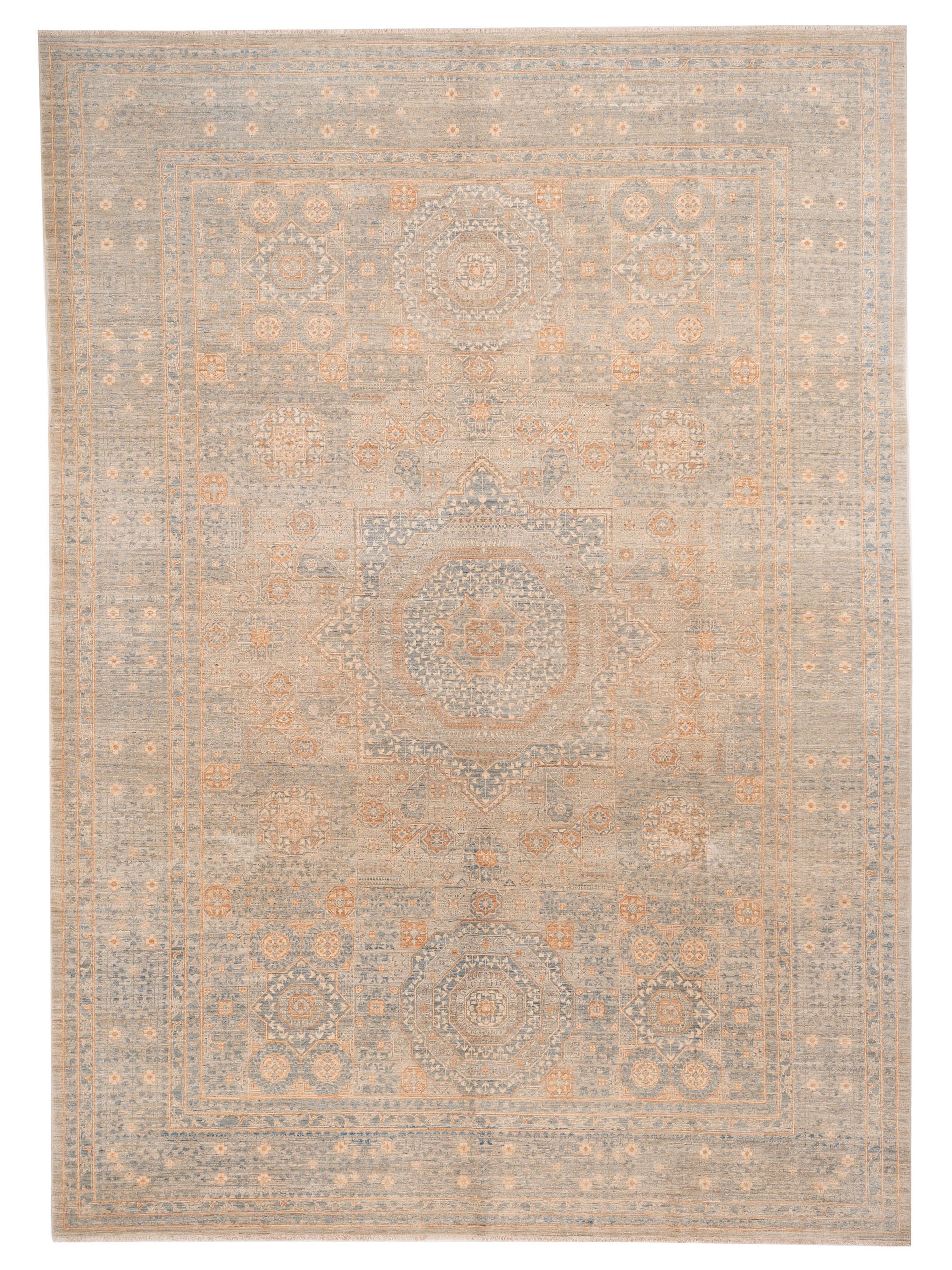 Nomad Mamluk  Silver Gray Tribal