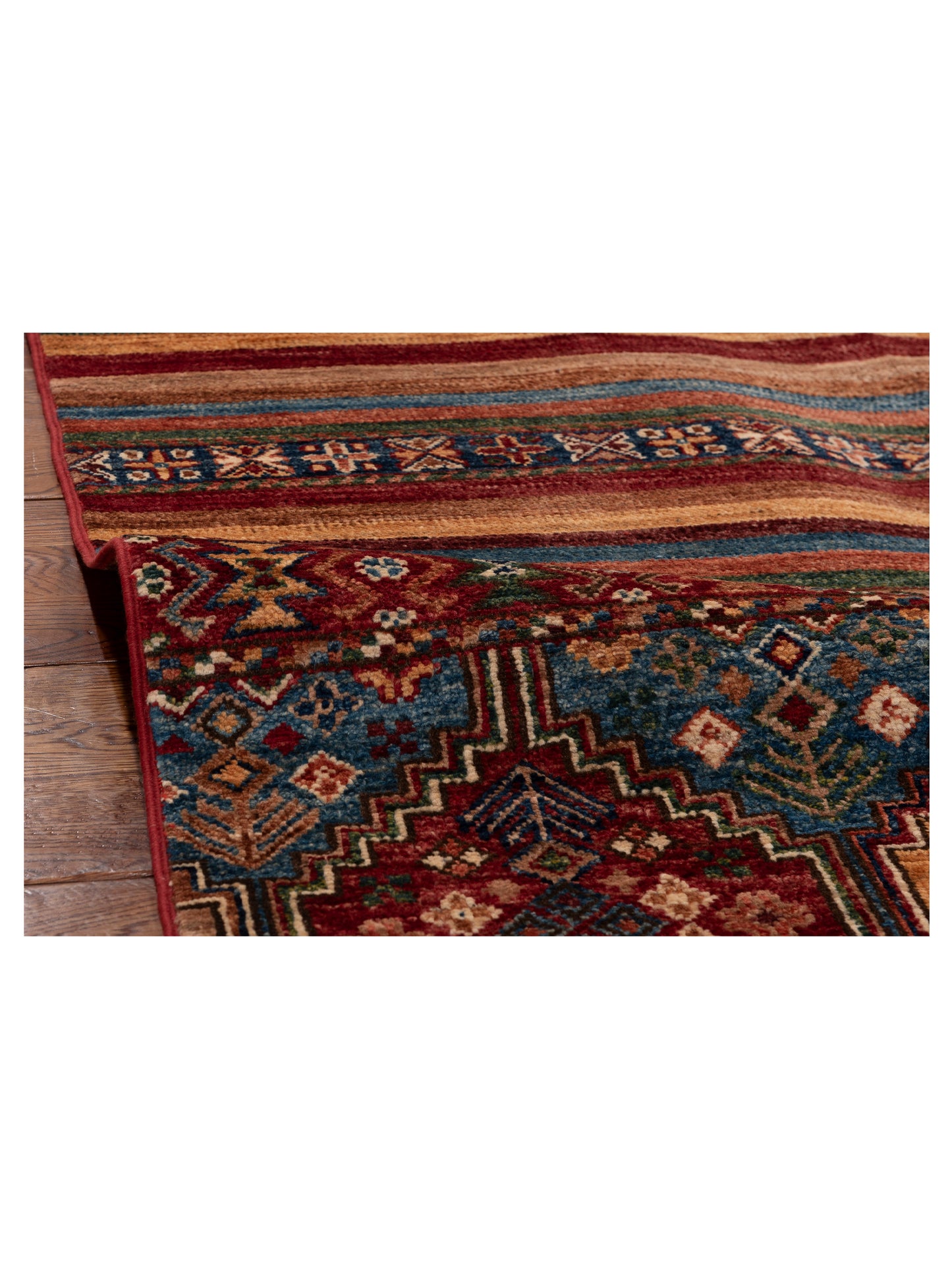 Khoraya Multi Multi 8.9x12 Hand Knotted Rug