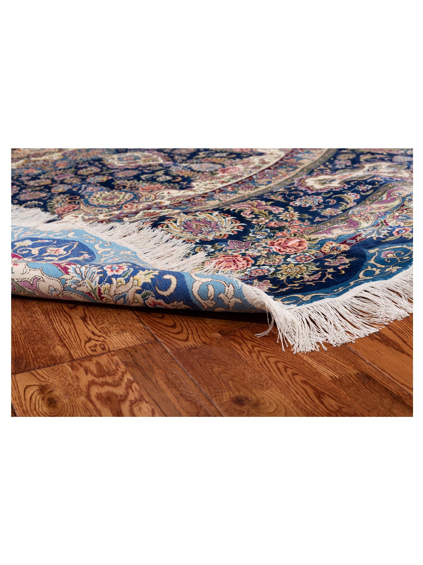 Serelis Blue Blue 9.11x10 Hand Knotted Rug