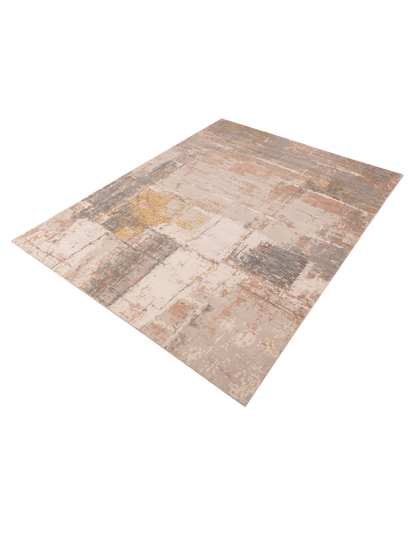 Tenzari Multi 9x11.11 Hand Knotted Rug