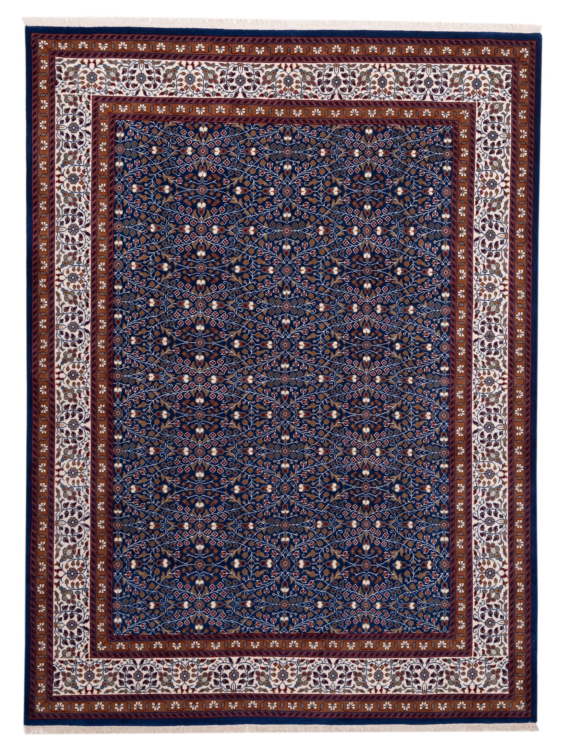 Pasha Kayseri  Dark Blue Ivory Traditional