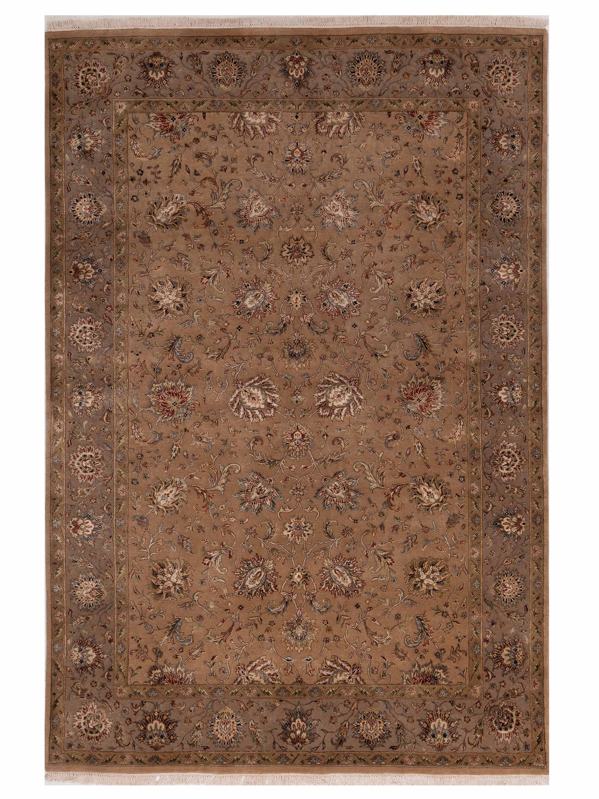 Rajpur Imperial Silk  Cream Brown Traditional