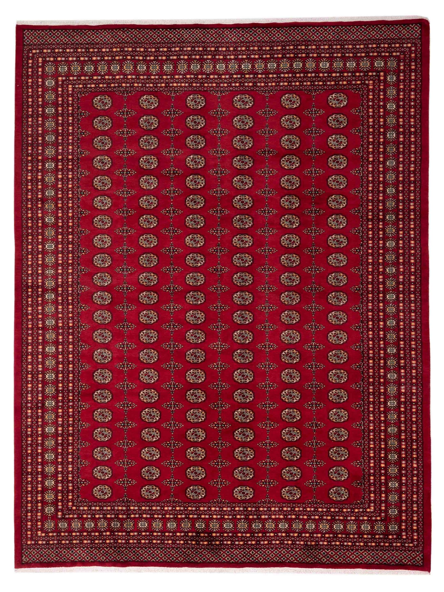 Nomad Bokhara  Red Red Traditional