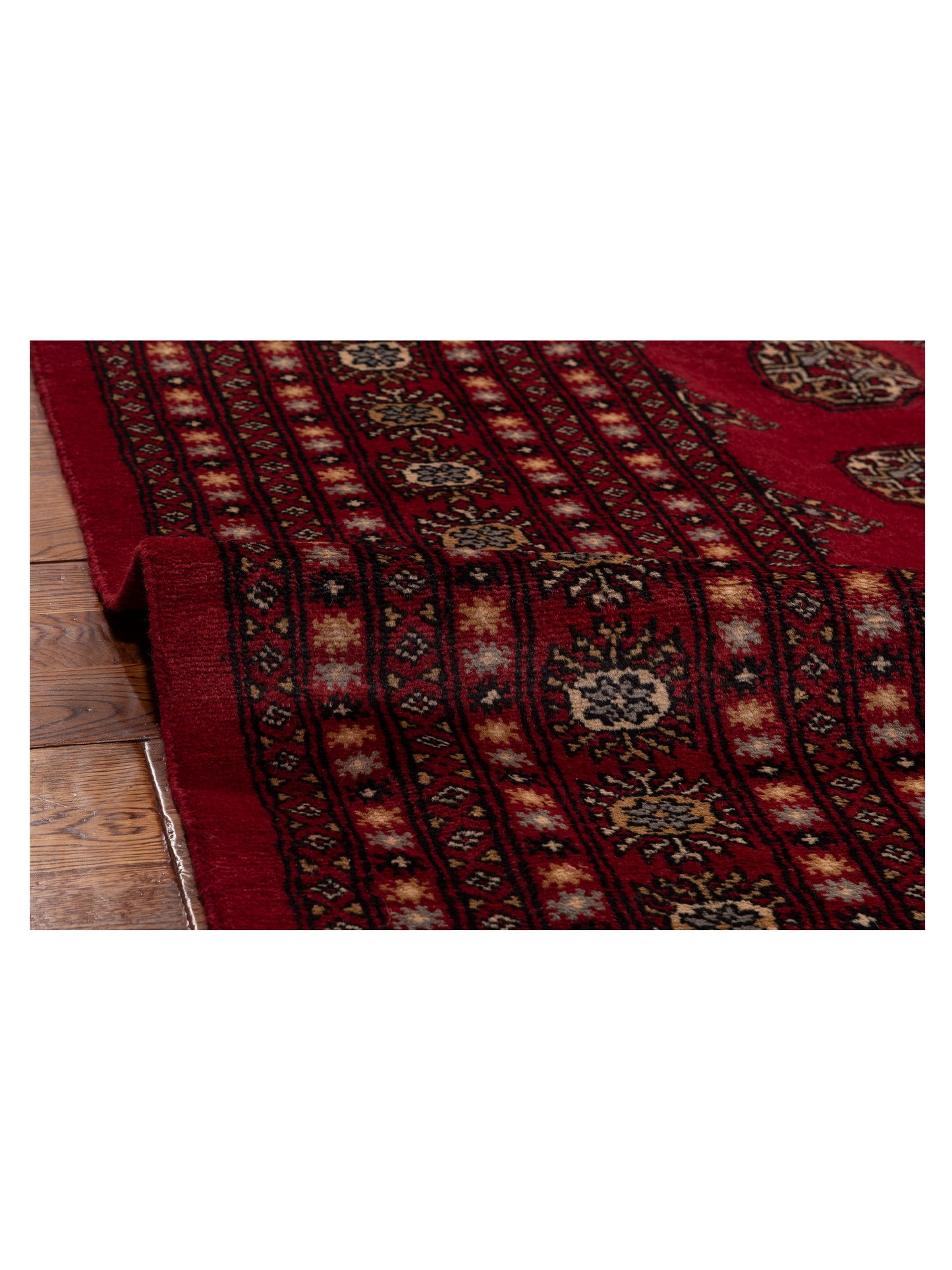 Bokhara Red Red 9.2x12 Hand Knotted Rug