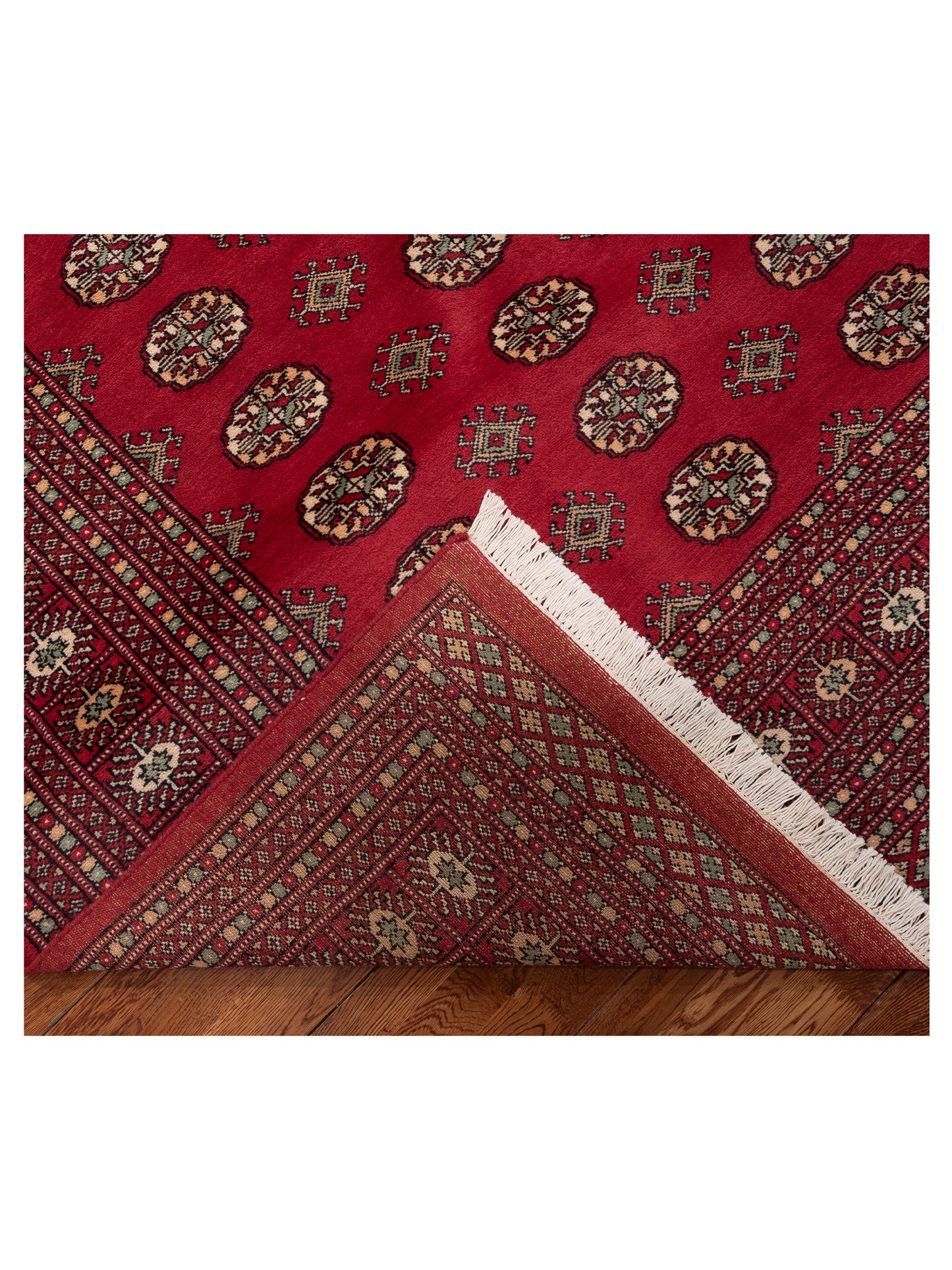 Bokhara Red Red 9.2x11.11 Hand Knotted Rug