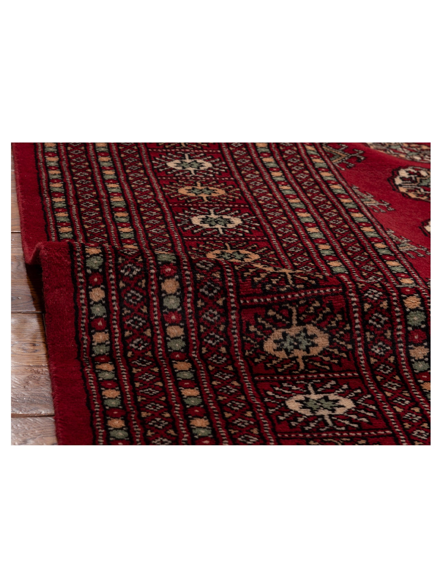 Bokhara Red Red 9.2x11.11 Hand Knotted Rug