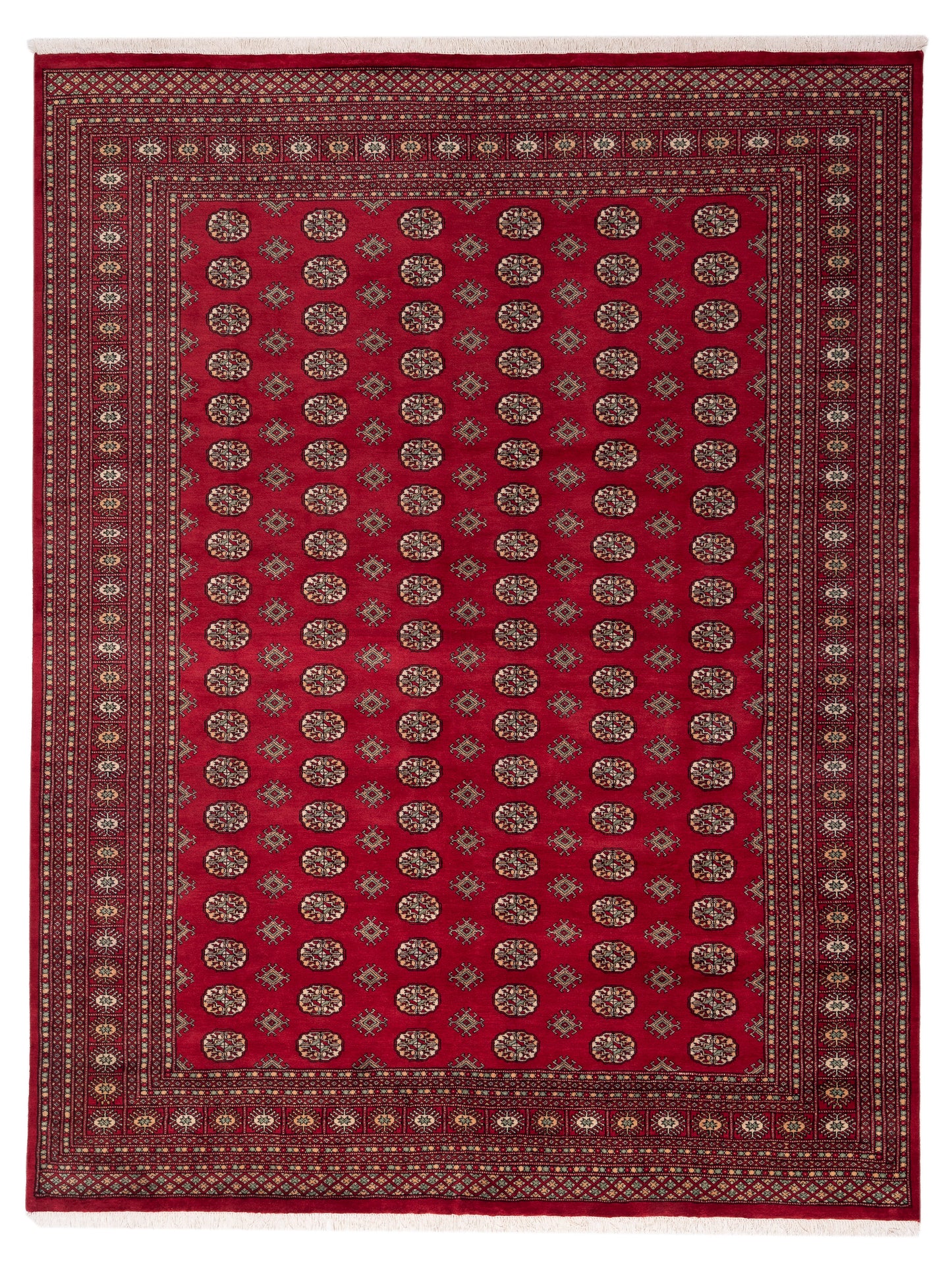 Nomad Bokhara  Red Red Traditional