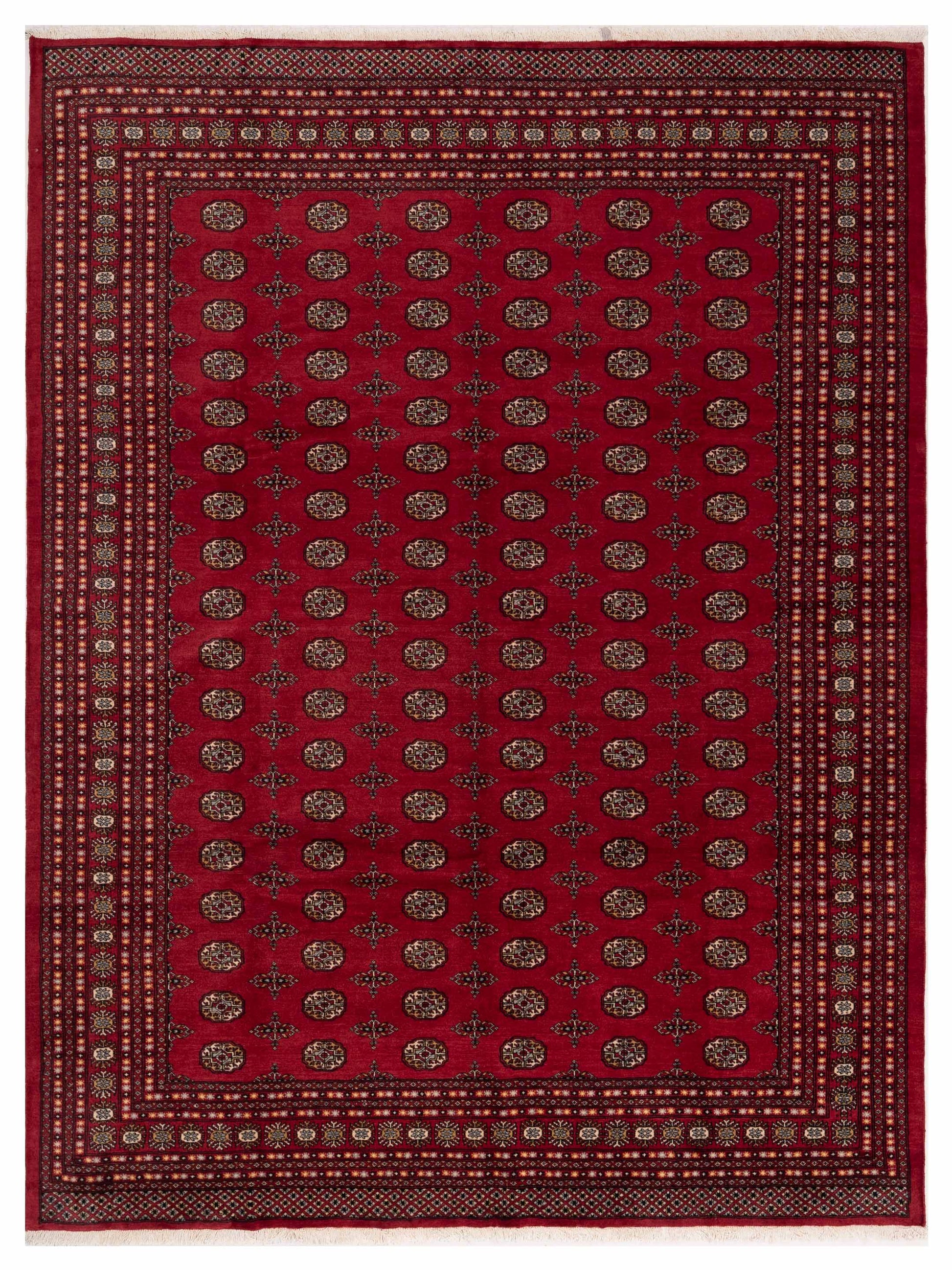 Nomad Bokhara  Red Red Traditional