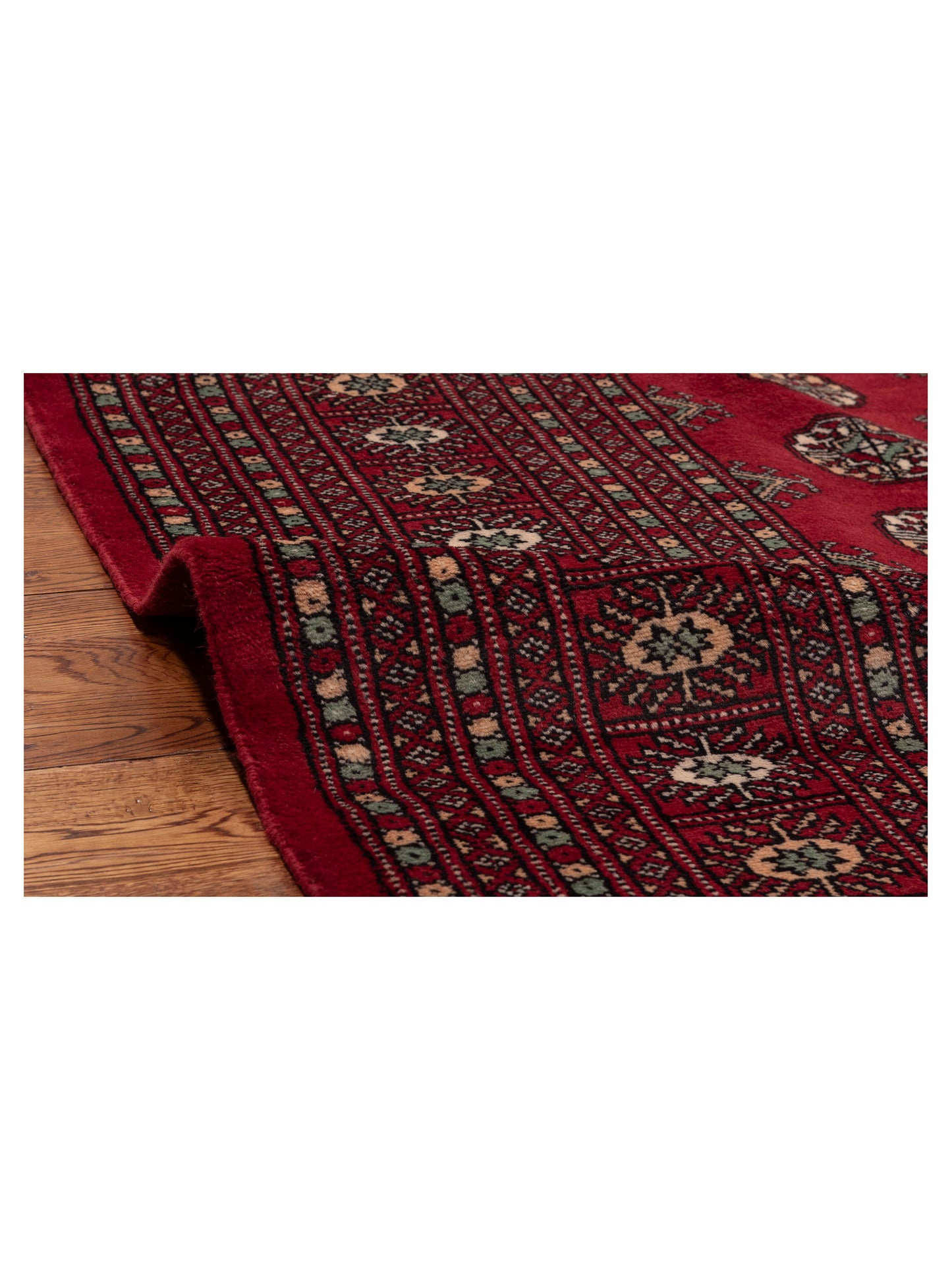 Bokhara Red Red 8.1x9.11 Hand Knotted Rug