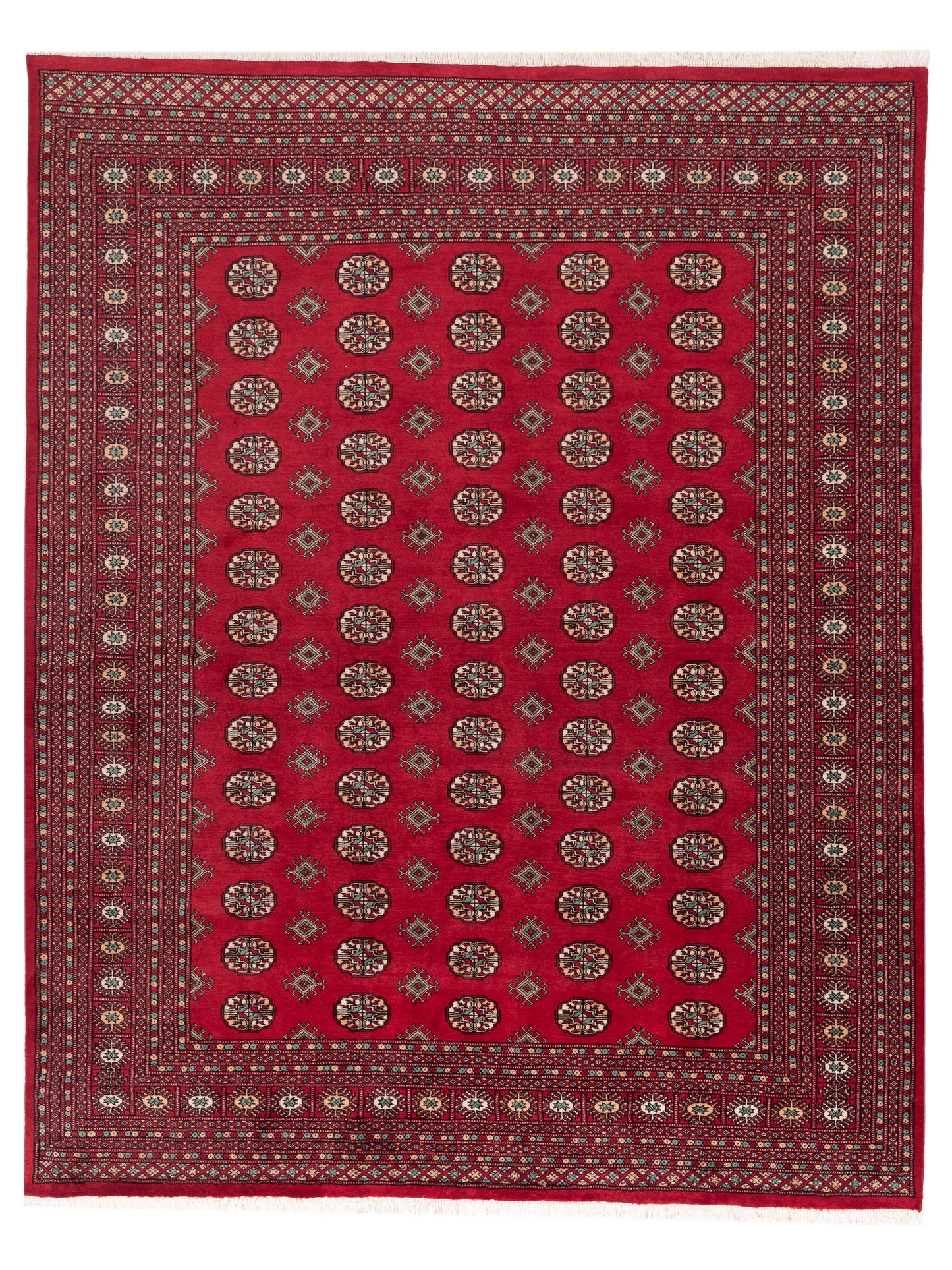 Nomad Bokhara  Red Red Traditional