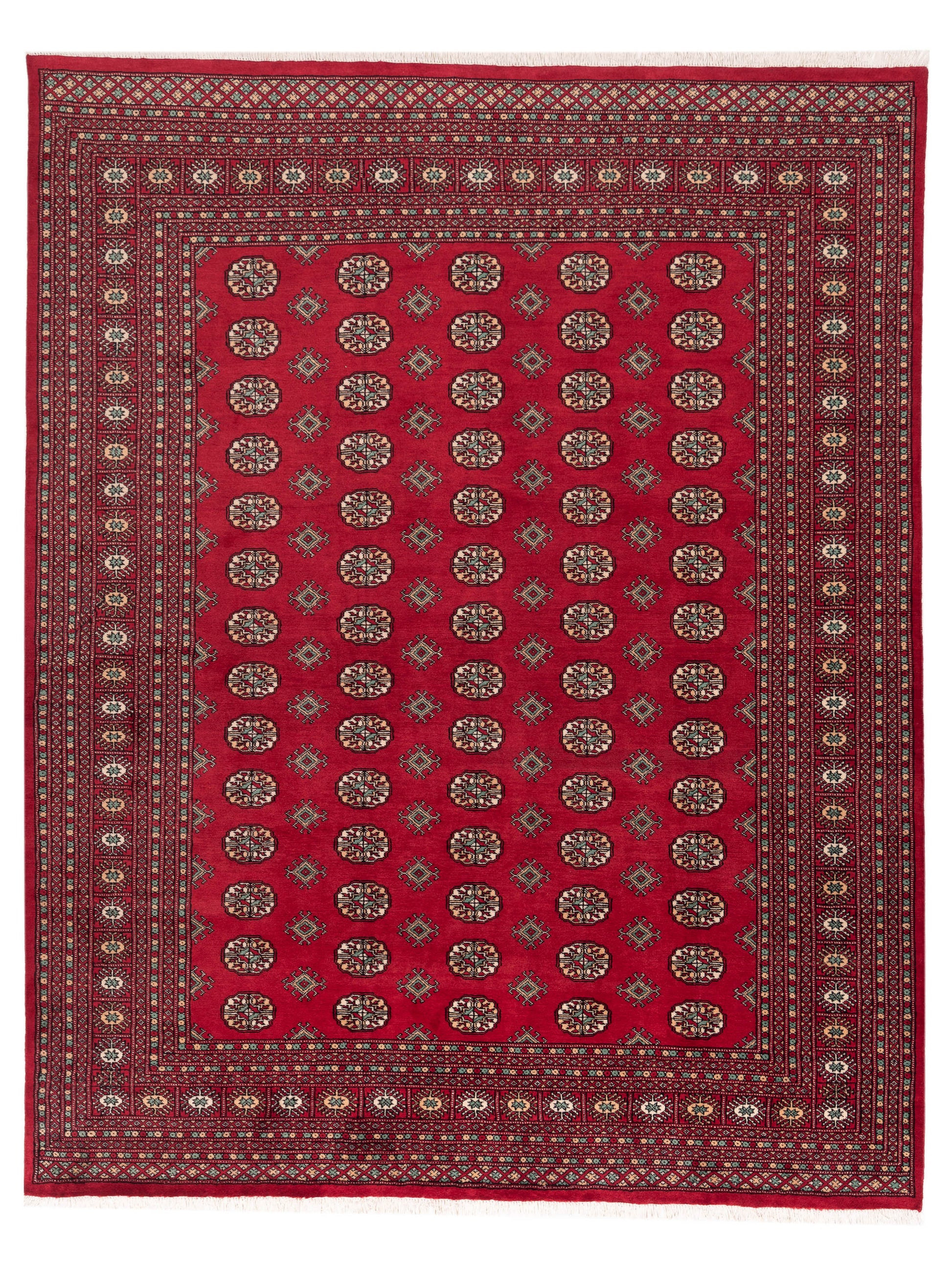 Nomad Bokhara  Red Red Traditional
