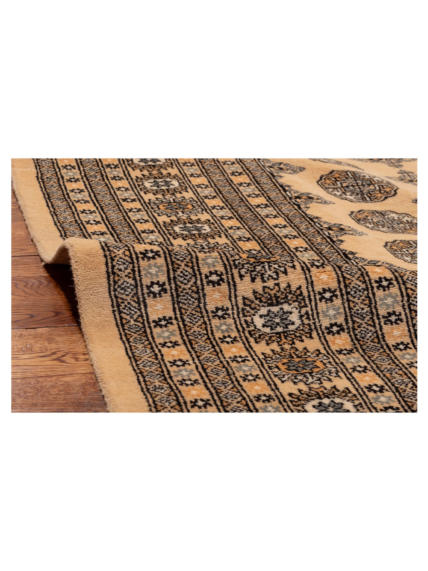 Bokhara Beige Beige 9.2x12.2 Hand Knotted Rug