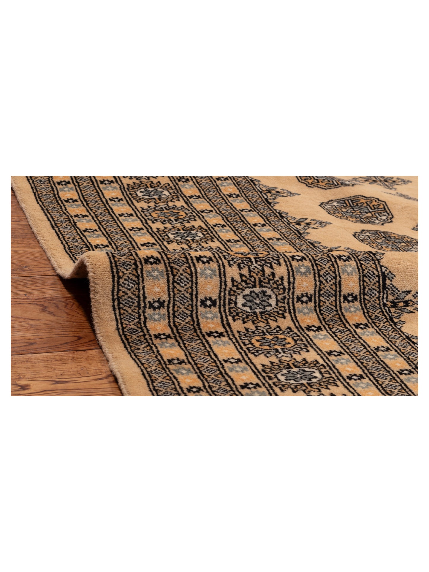 Bokhara Beige Beige 8.4x10 Hand Knotted Rug