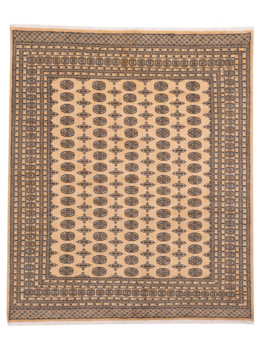 Nomad Bokhara  Beige Beige Traditional