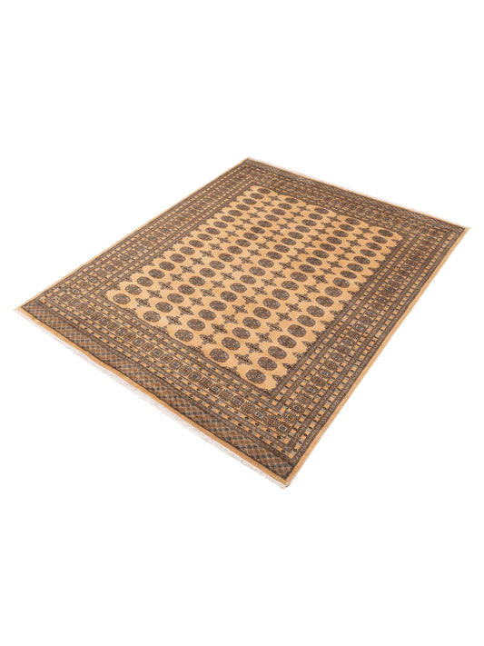 Bokhara Beige Beige 8.3x9.11 Hand Knotted Rug
