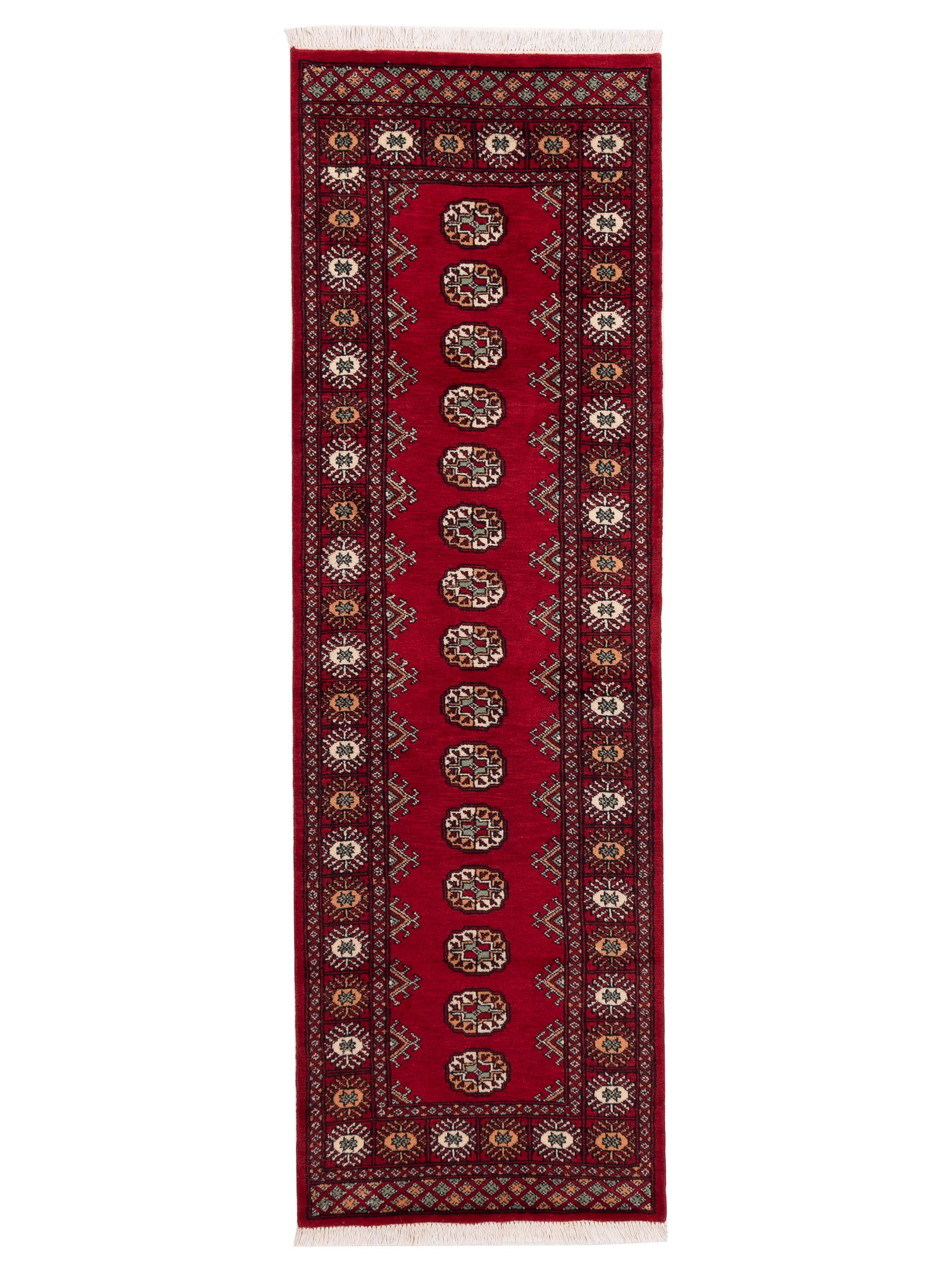 Nomad Bokhara  Red Red Traditional