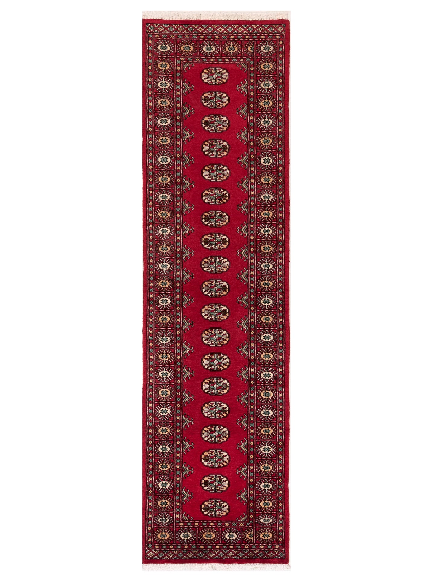 Nomad Bokhara  Red Red Traditional