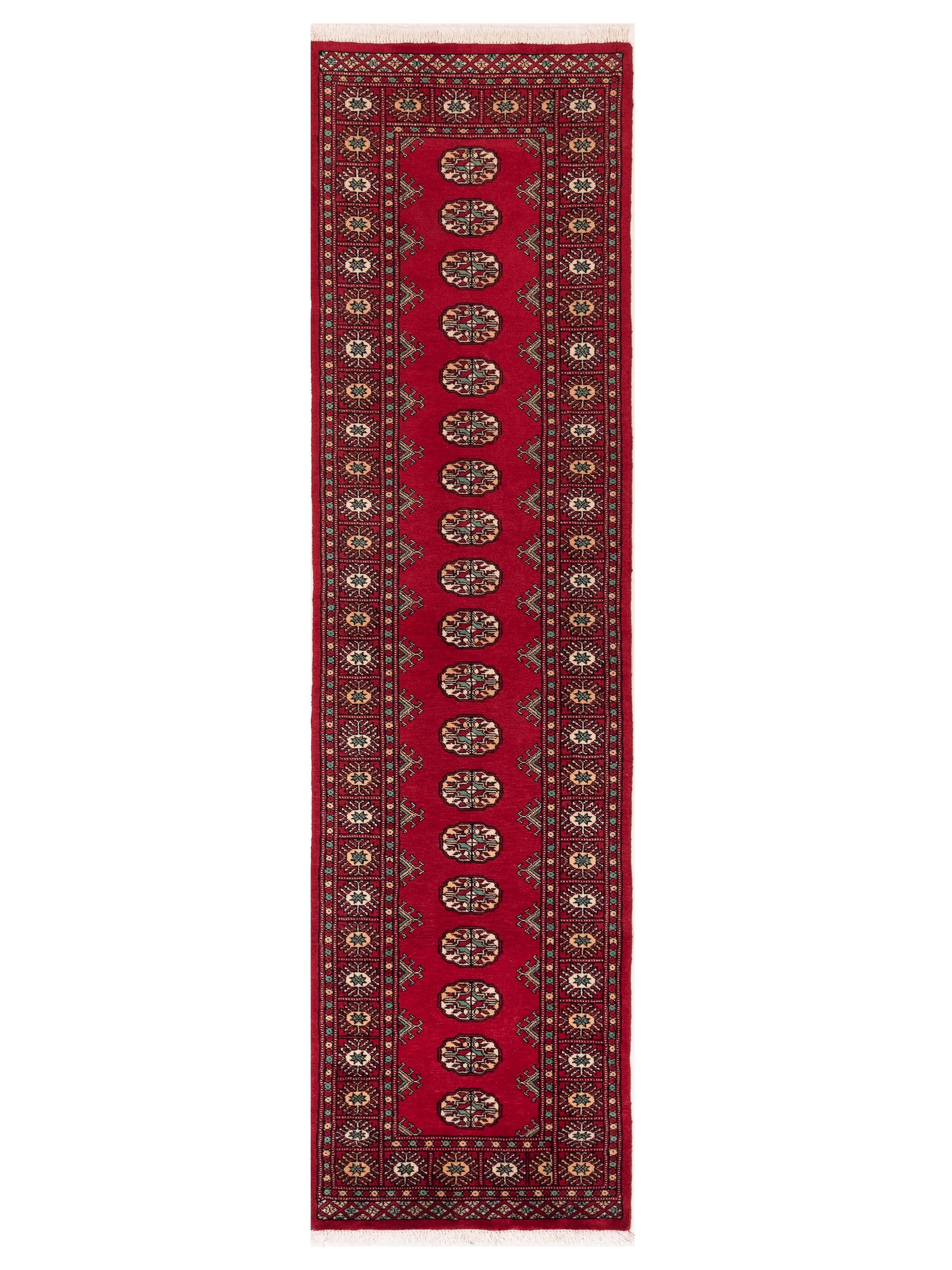 Nomad Bokhara  Red Red Traditional