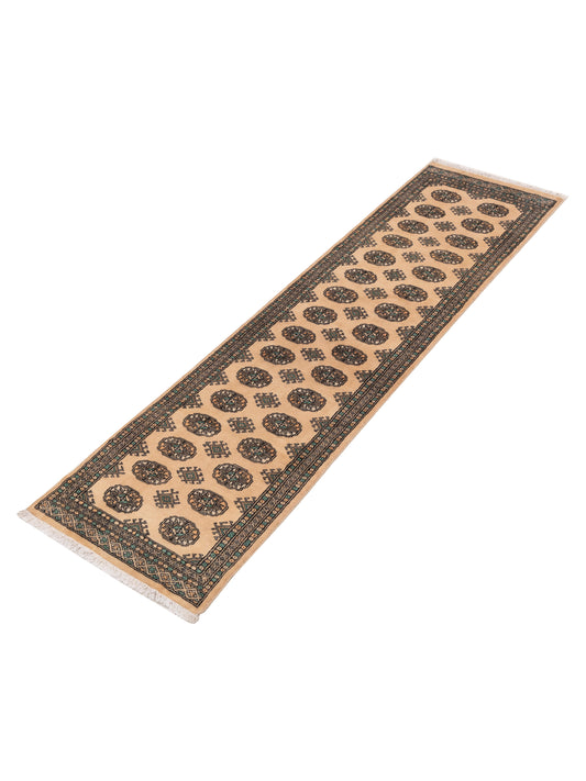 Bokhara Beige Beige 2.7x9.11 Hand Knotted Rug