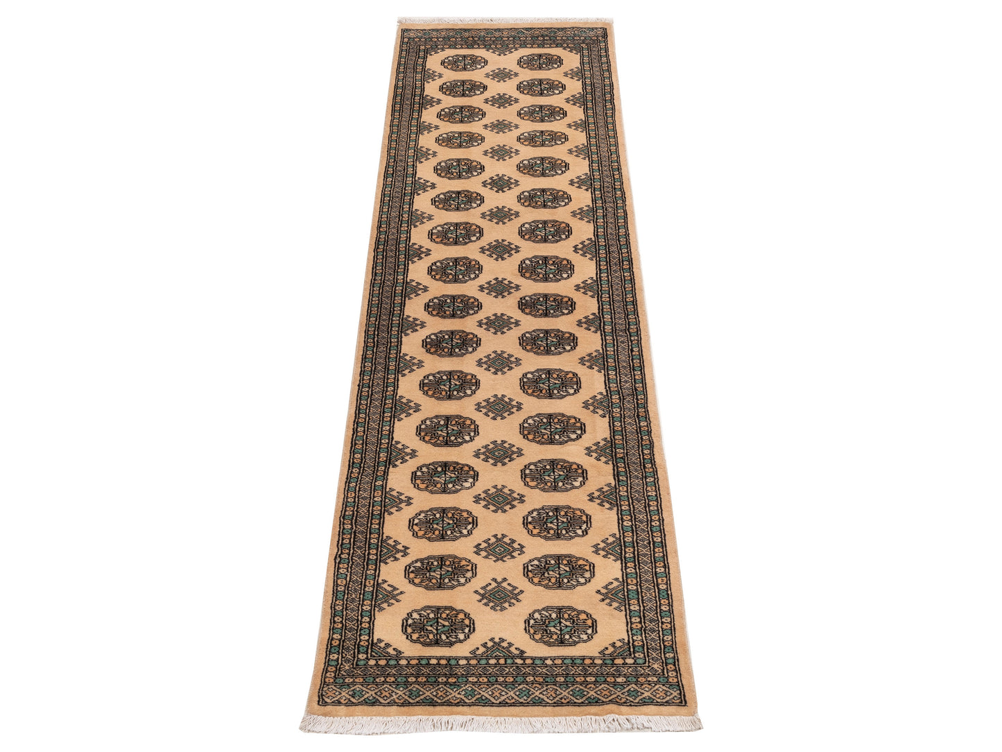 Bokhara Beige Beige 2.7x9.11 Hand Knotted Rug