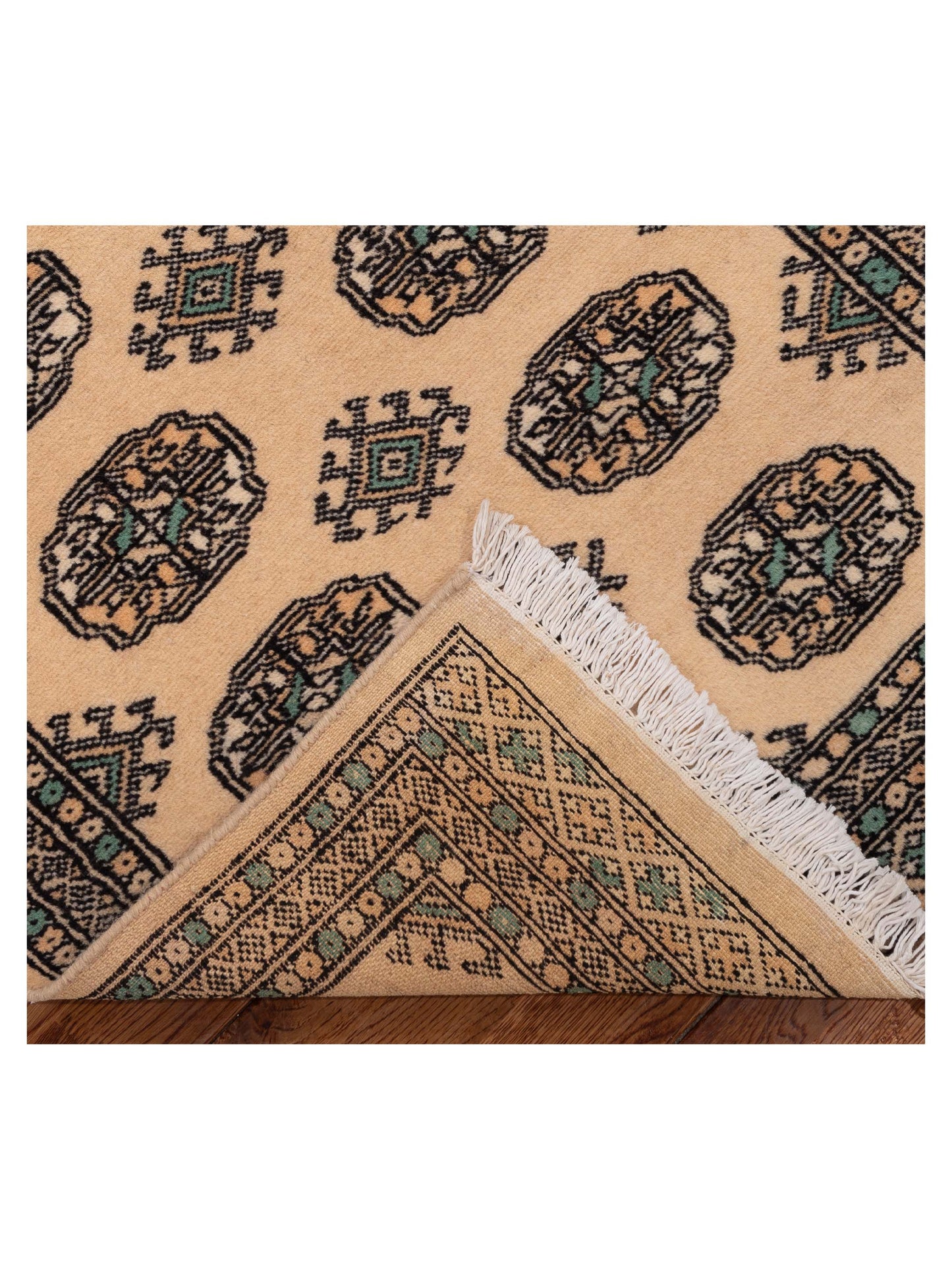 Bokhara Beige Beige 2.7x9.11 Hand Knotted Rug