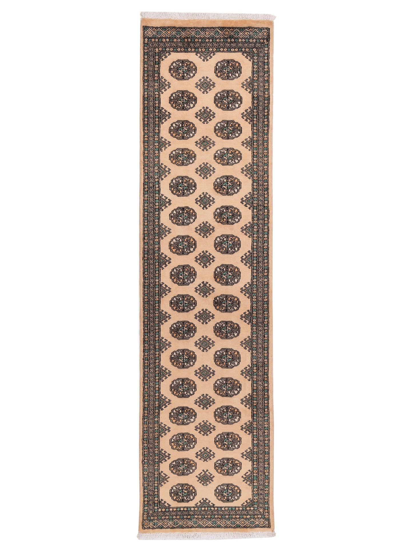 Nomad Bokhara  Beige Beige Traditional