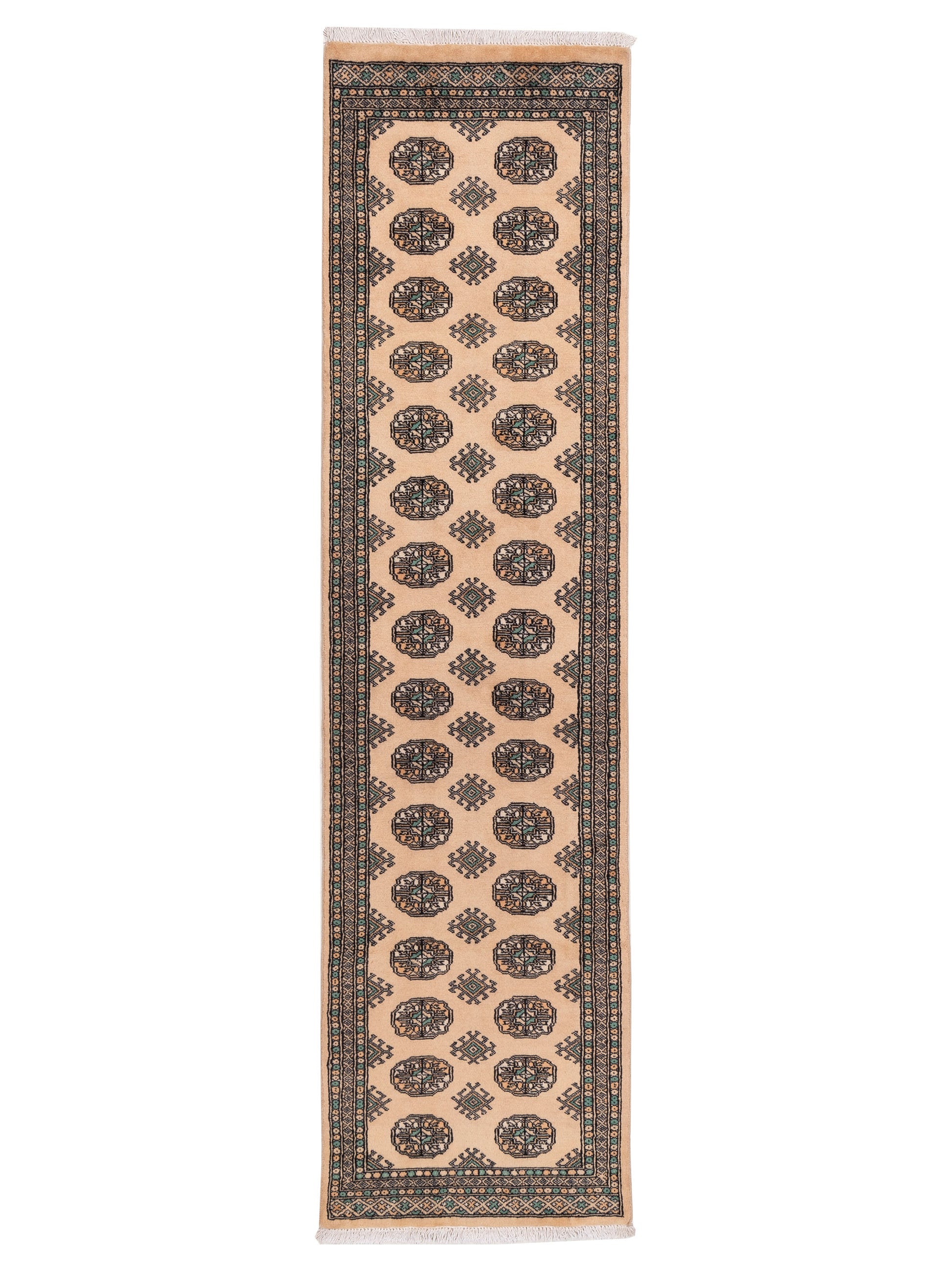 Nomad Bokhara  Beige Beige Traditional