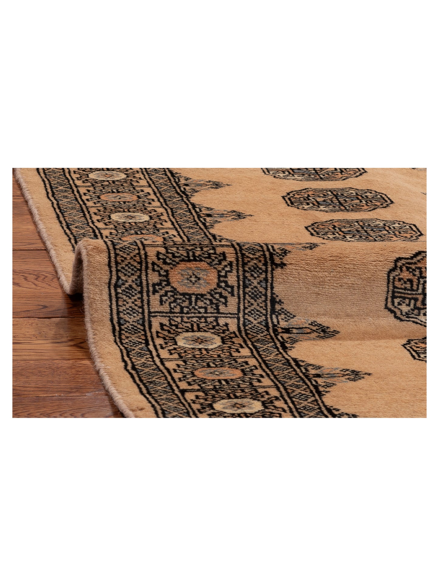 Bokhara Beige Beige 2.8x9.8 Hand Knotted Rug