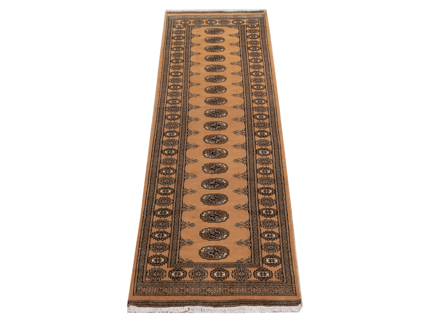 Bokhara Beige Beige 2.7x9.10 Hand Knotted Rug