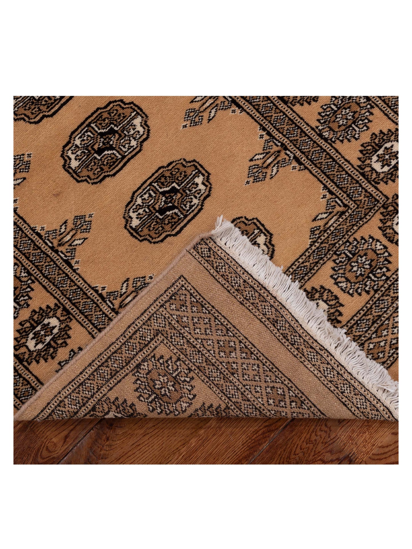 Bokhara Beige Beige 2.7x9.10 Hand Knotted Rug