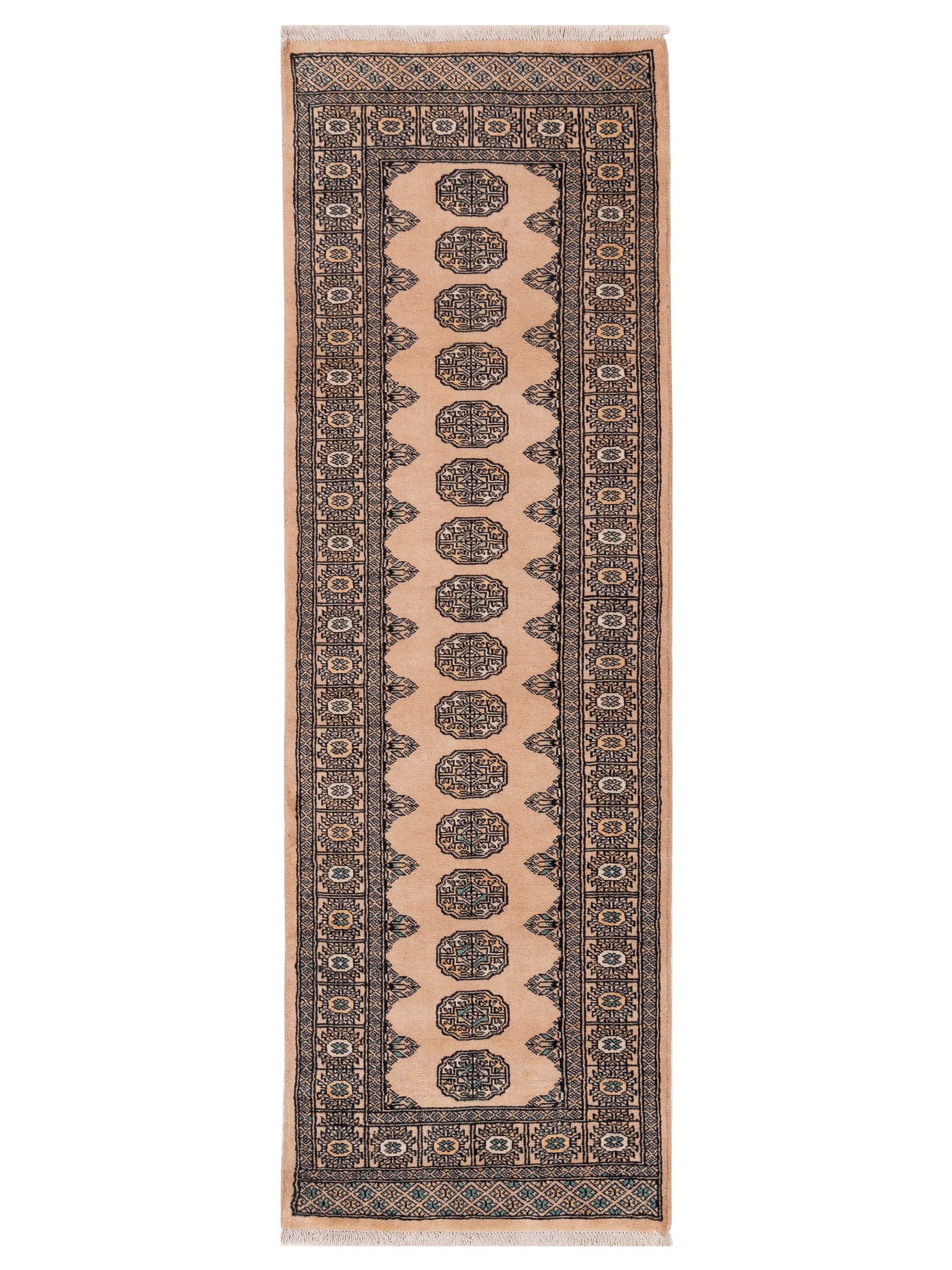 Nomad Bokhara  Beige Beige Traditional