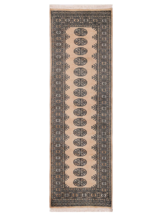 Nomad Bokhara  Beige Beige Traditional