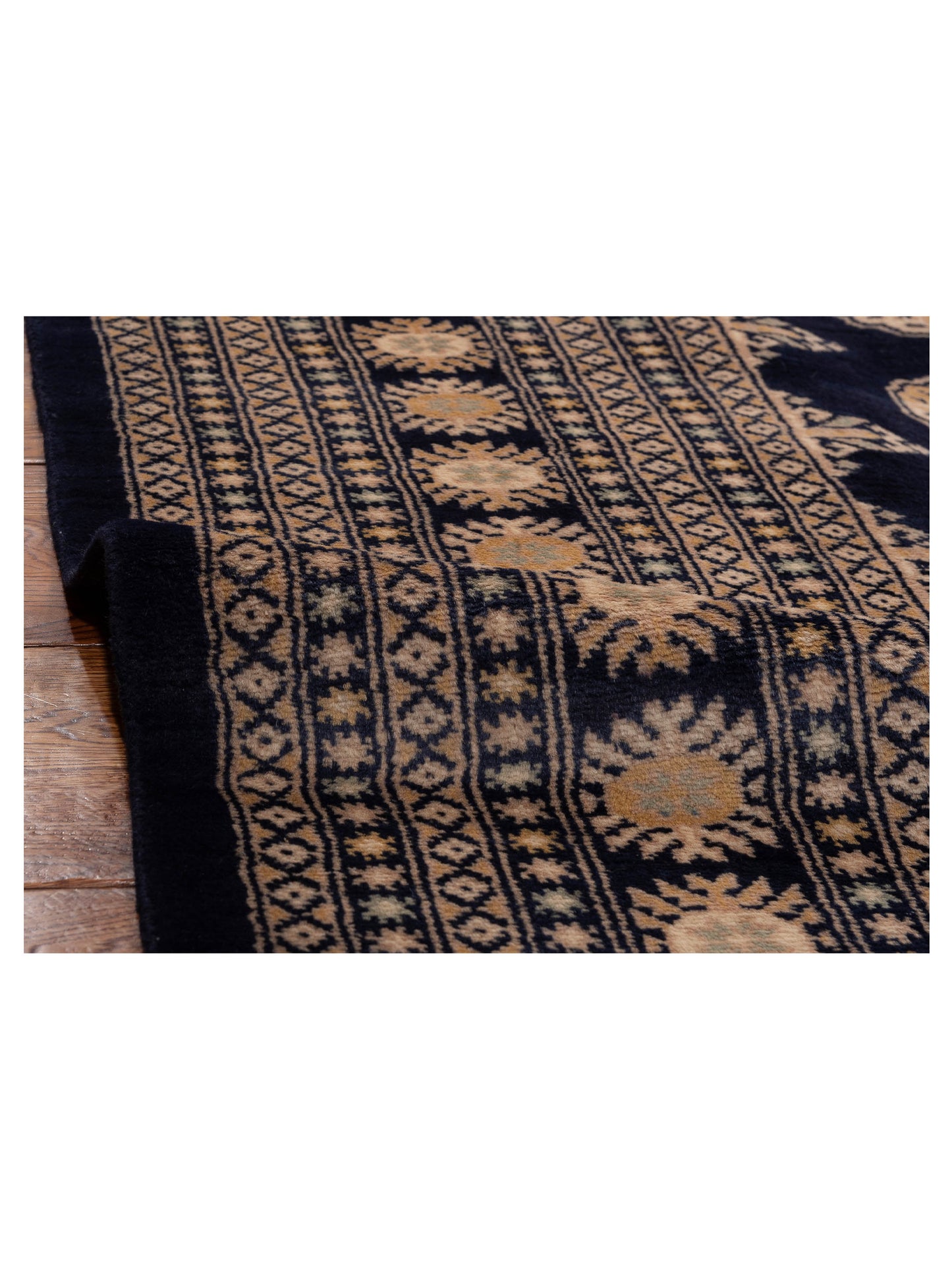 Bokhara Blue Blue 9.2x12.1 Hand Knotted Rug