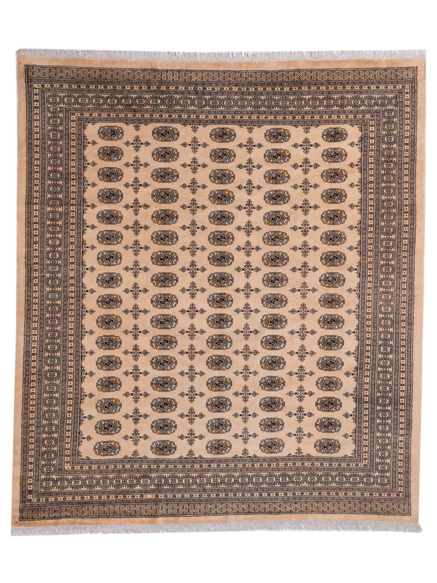 Nomad Bokhara  Beige Beige Traditional