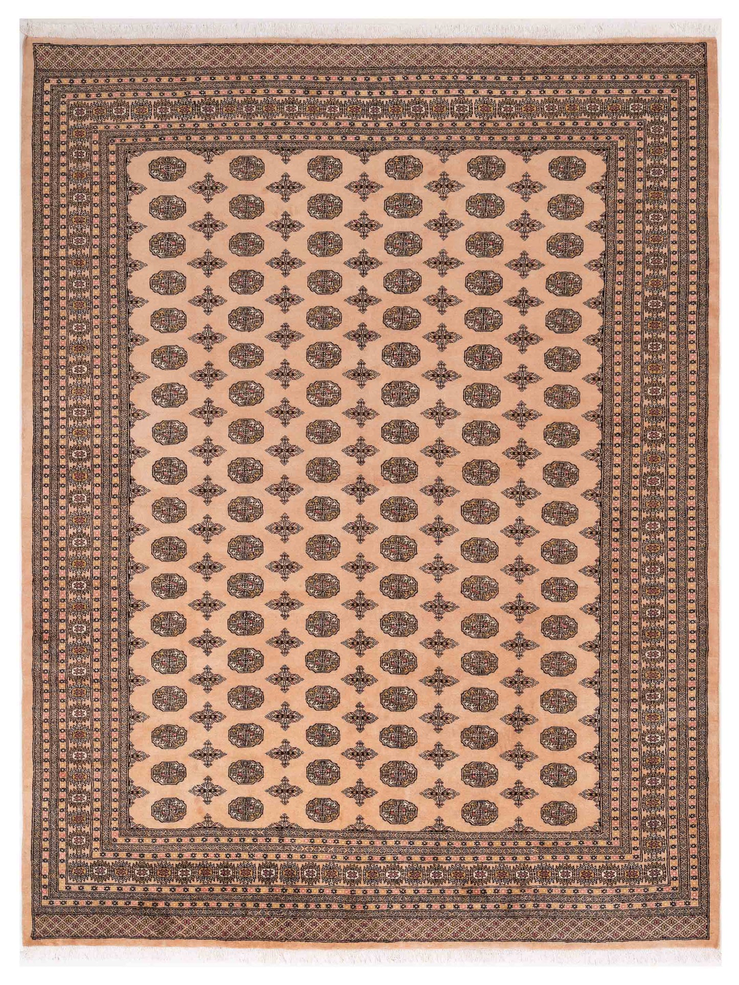 Nomad Bokhara  Beige Beige Traditional
