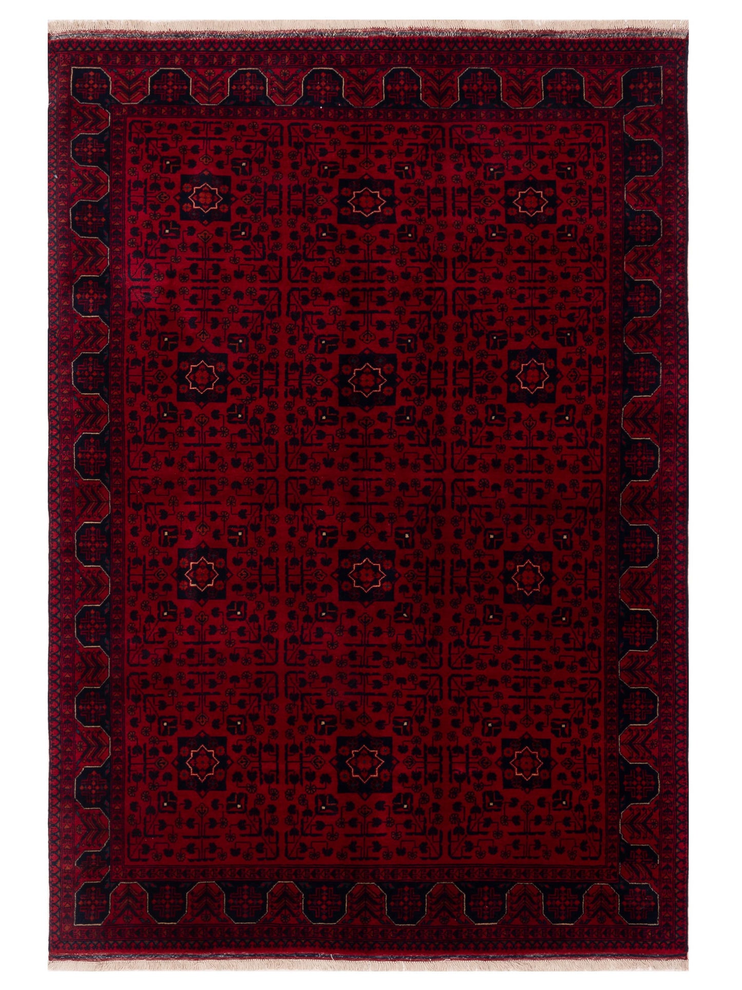 Nomad Afghan Belcik  Red Navy Tribal
