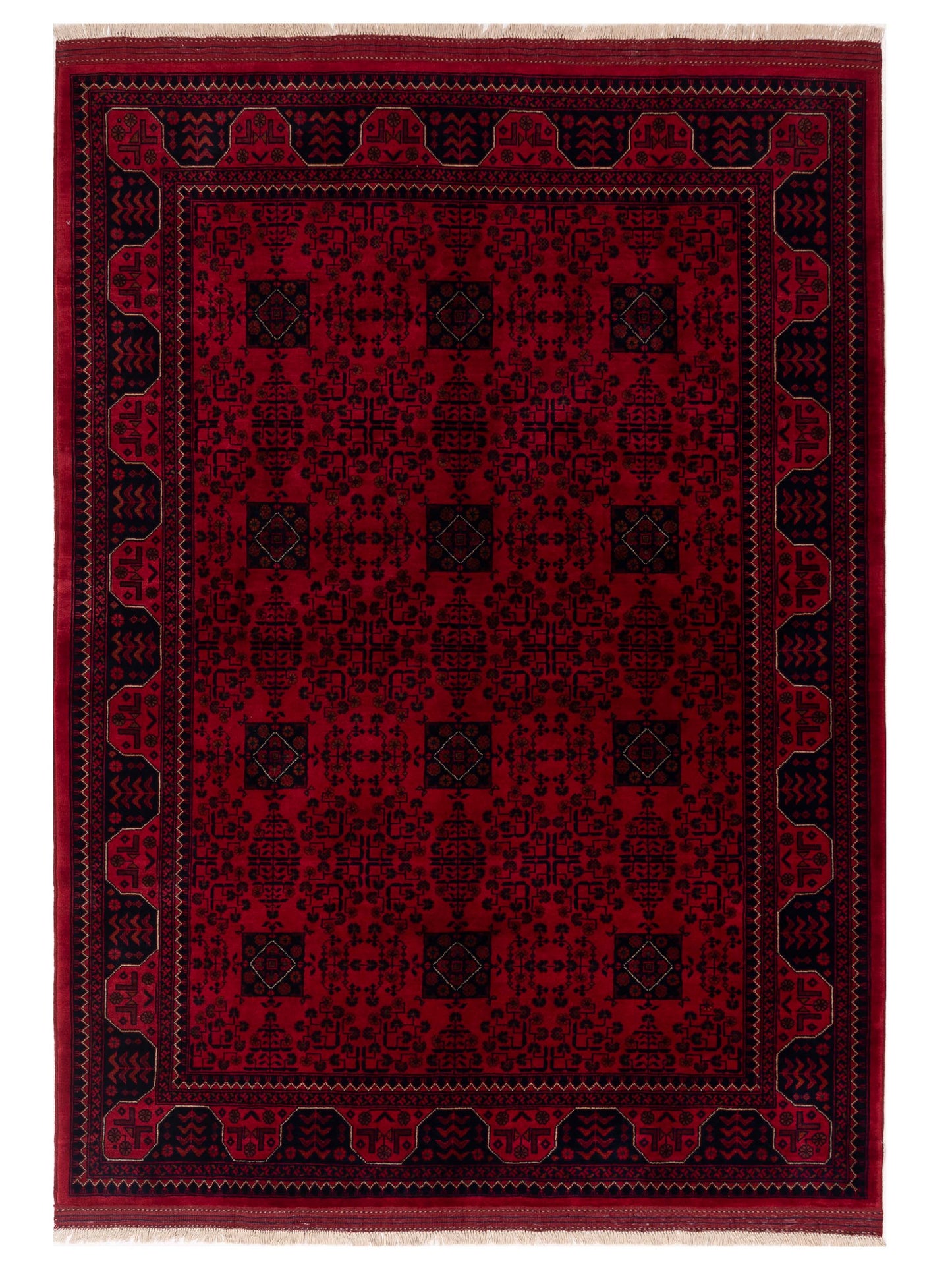 Nomad Afghan Belcik  Red Navy Tribal