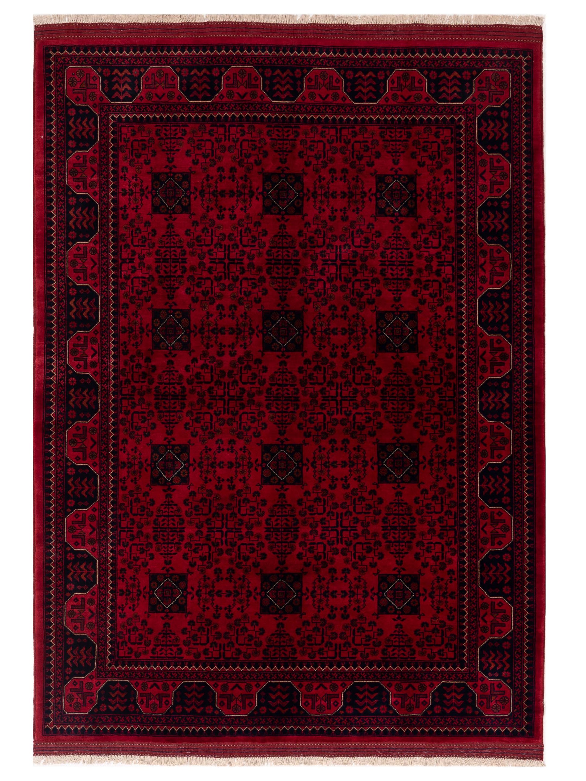Nomad Afghan Belcik  Red Navy Tribal