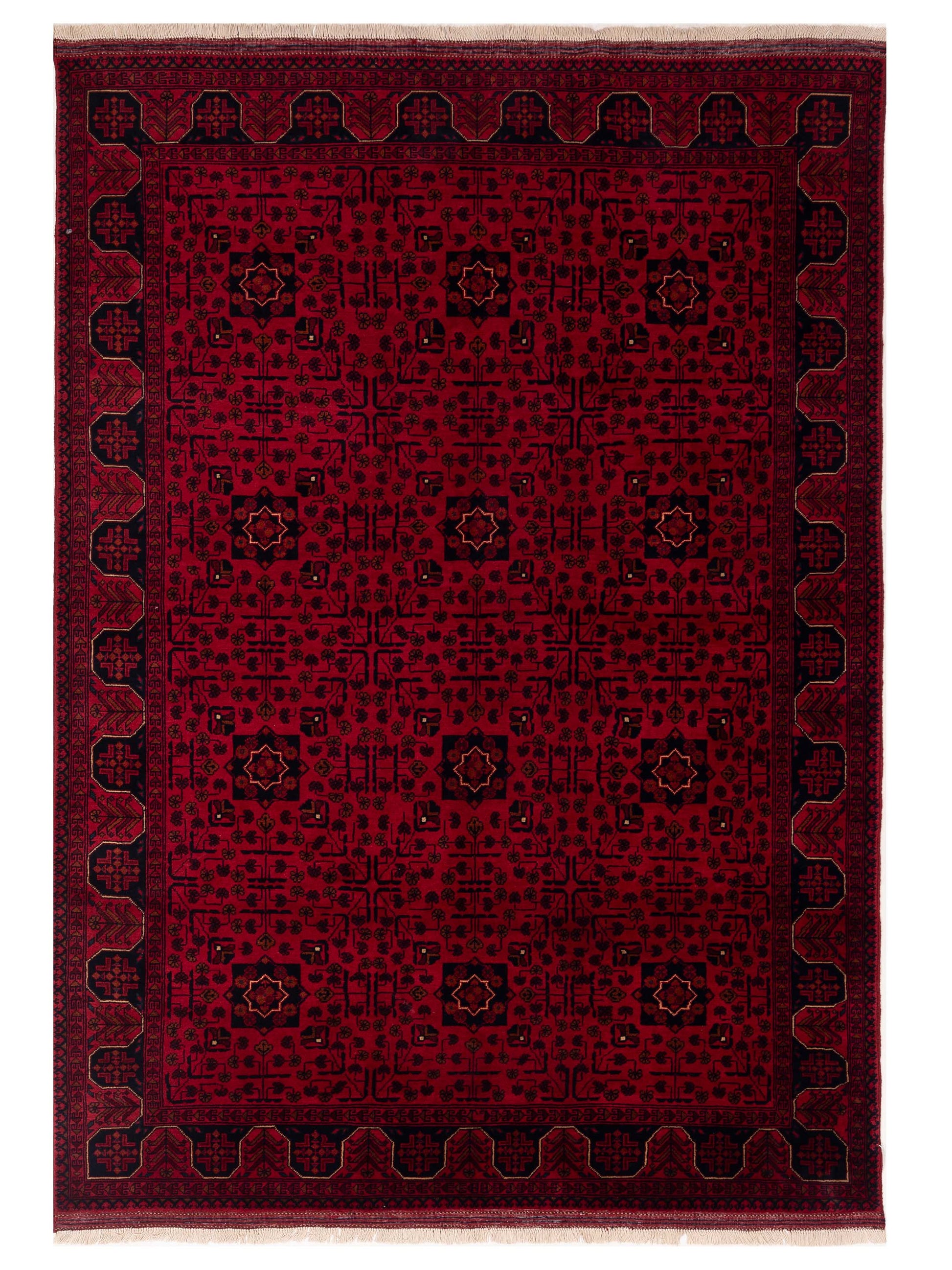 Nomad Afghan Belcik  Red Navy Tribal
